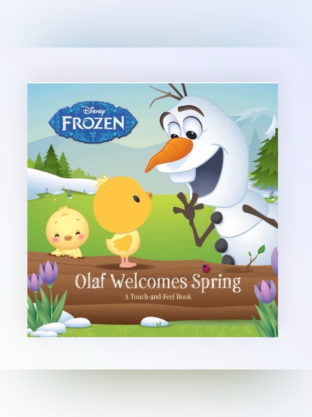 Disney Frozen Olaf Welcomes Spring Touch & Feel Book